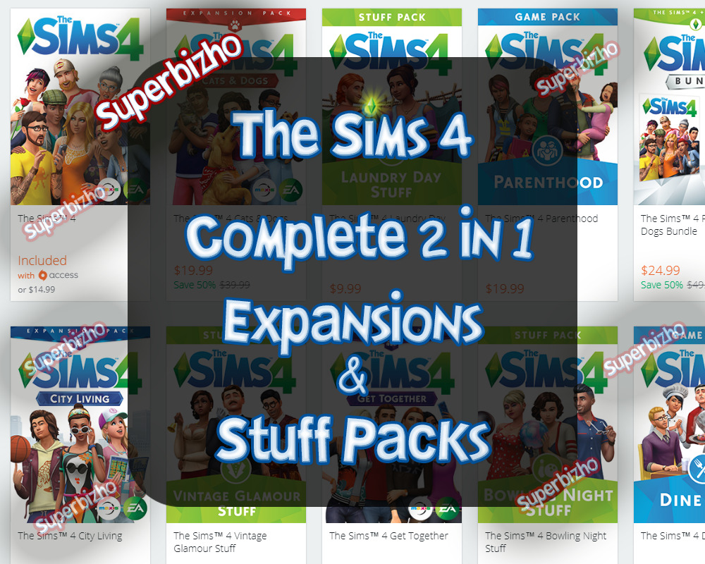 Sims 4 Get To Work Digital Download